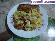 снимка 24 към рецепта Пиле с ориз на фурна снимка 24 към рецепта Пиле с ориз на фурна