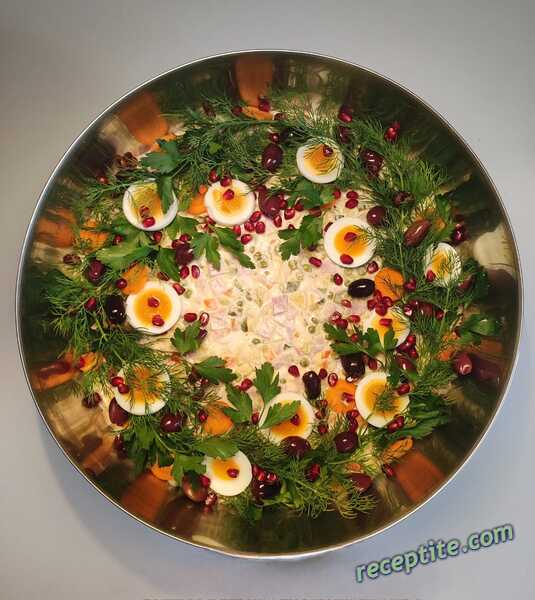 Снимки към Руска салата у дома