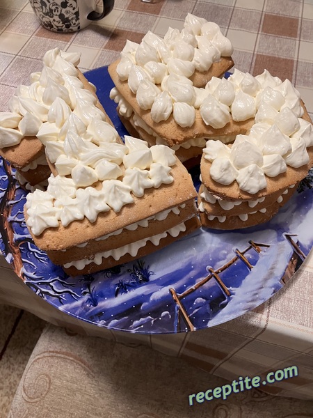 Снимки към Торта буква, цифра (cream tart)