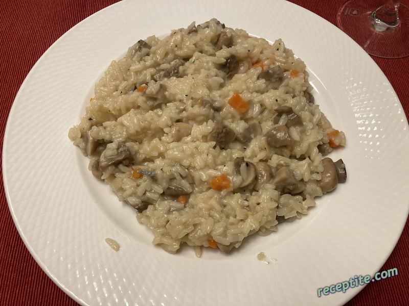 Снимки към Ризото с гъби
