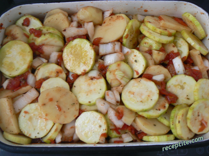 Снимки към Лятно ястие със зеленчуци