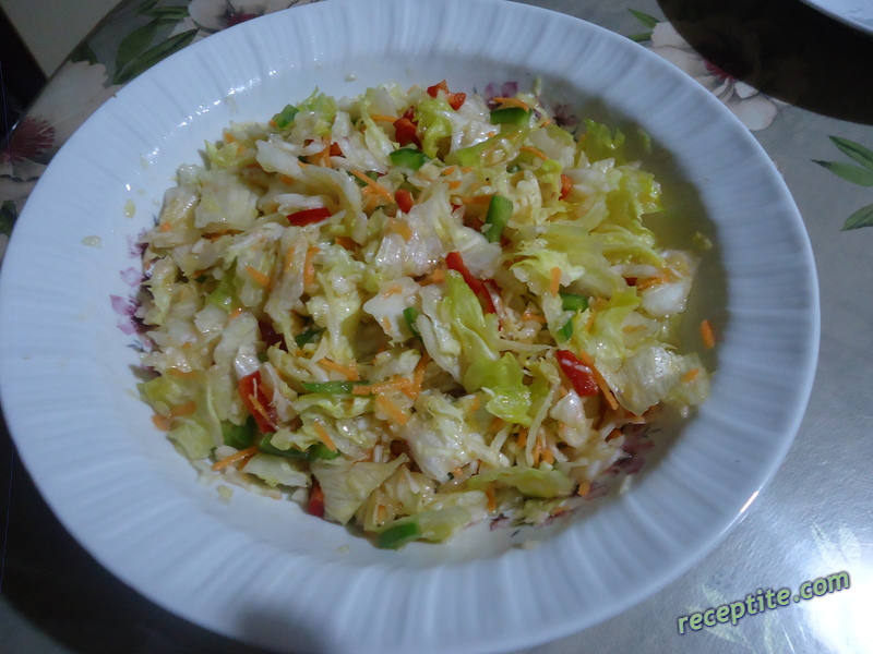Снимки към Шарена, цветна салата