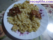 снимка 11 към рецепта Свинско с ориз на фурна