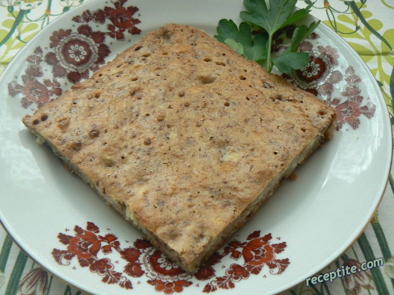 Снимки към Запеканка със сирене и орехи