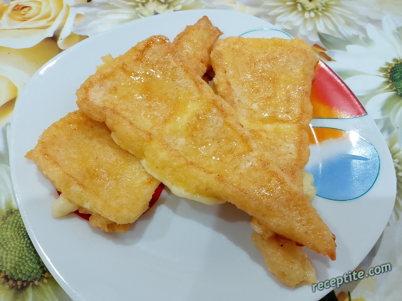 Снимки към Кашкавал пане