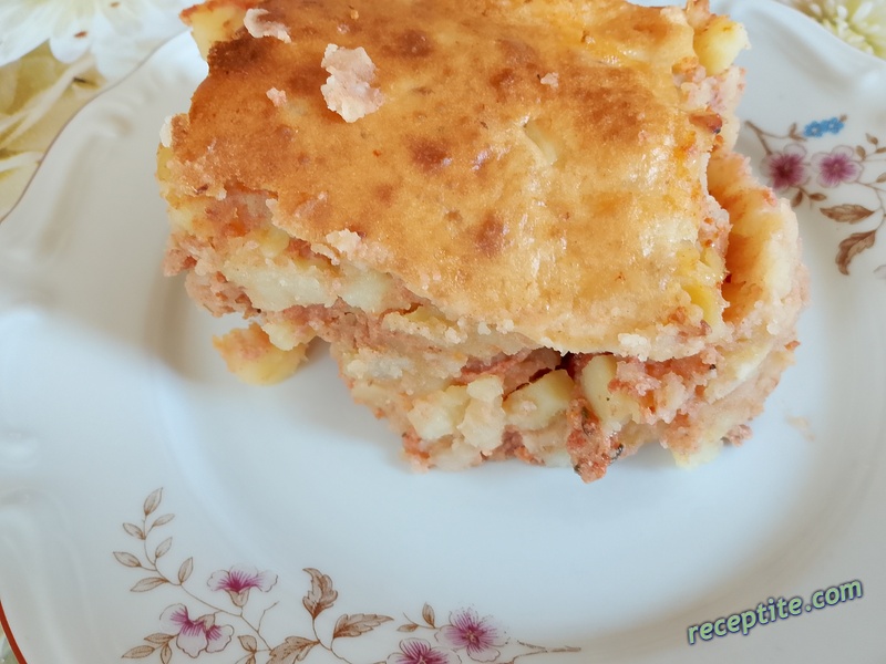 Снимки към Мусаката на баба