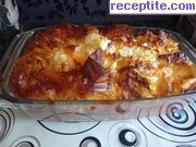 снимка 25 към рецепта Баница със смачкани на топка кори